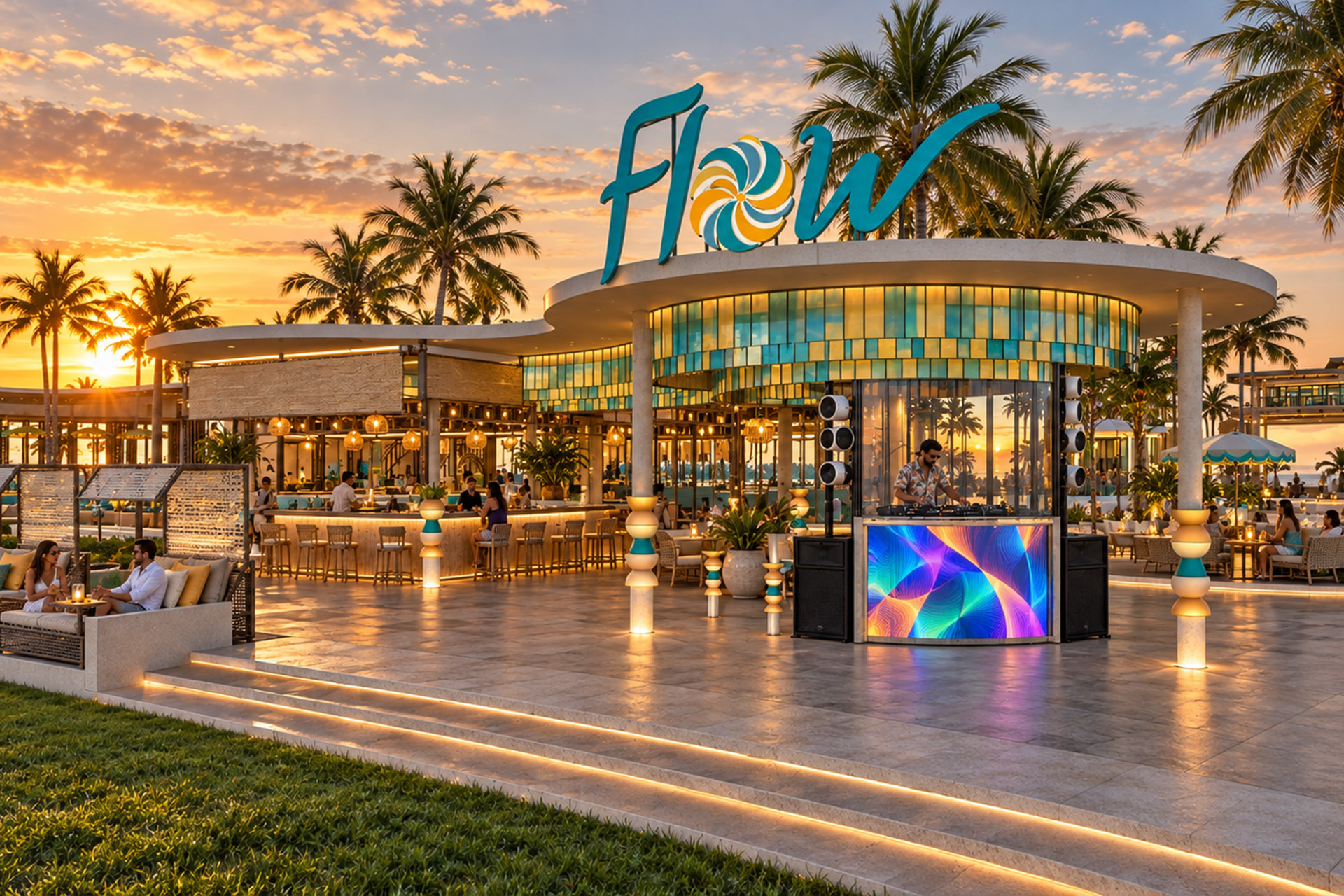 Flow Bar sea view